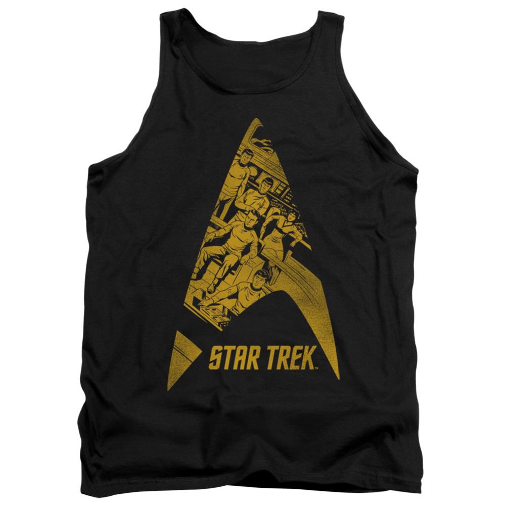 Star Trek Delta Crew Men's 18/1 Cotton Tank Top