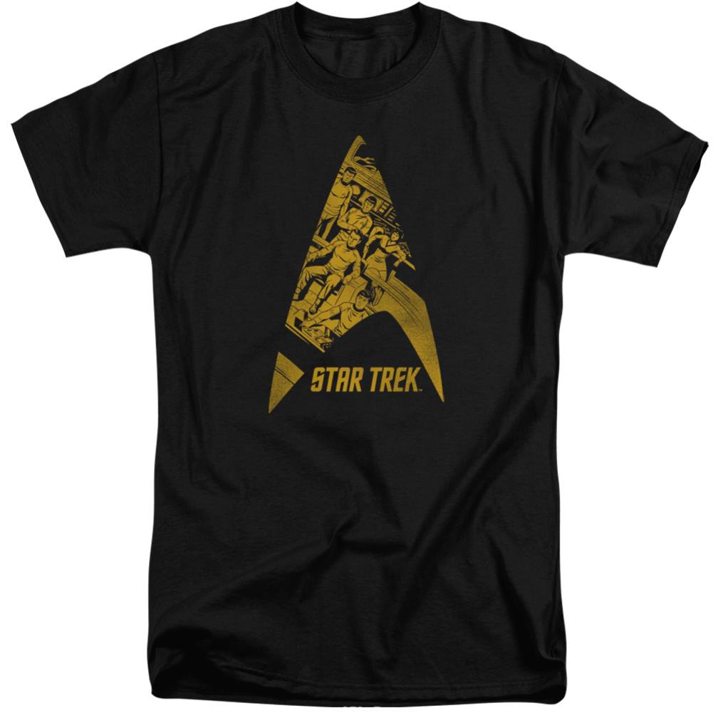 Star Trek Delta Crew Men's 18/1 Tall Cotton Short-Sleeve T-Shirt
