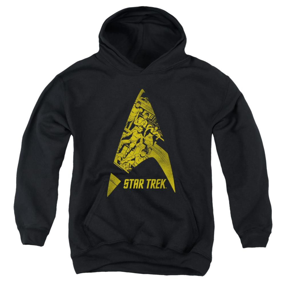 Star Trek Delta Crew Youth Cotton Poly Pull-Over Hoodie