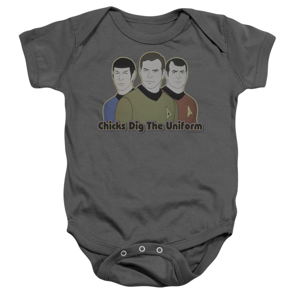 Star Trek Dig It Infant's Cotton SS Snapsuit