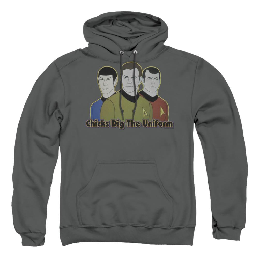 Star Trek Dig It Men's Pull-Over 75 25 Poly Hoodie