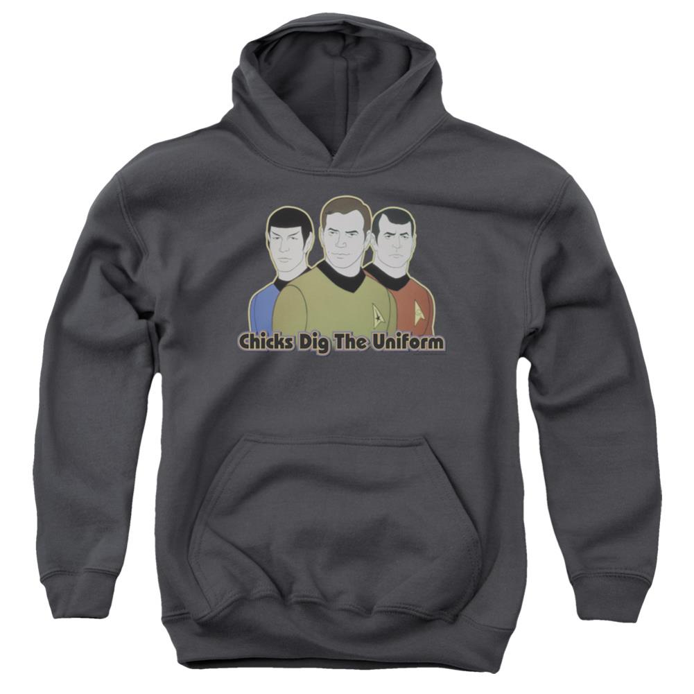 Star Trek Dig It Youth Cotton Poly Pull-Over Hoodie