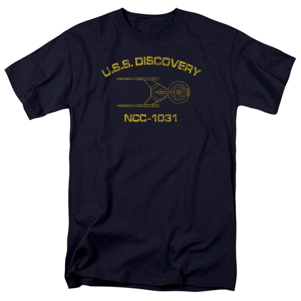 Star Trek Discovery Athletic Men's 18/1 Cotton Short-Sleeve T-Shirt