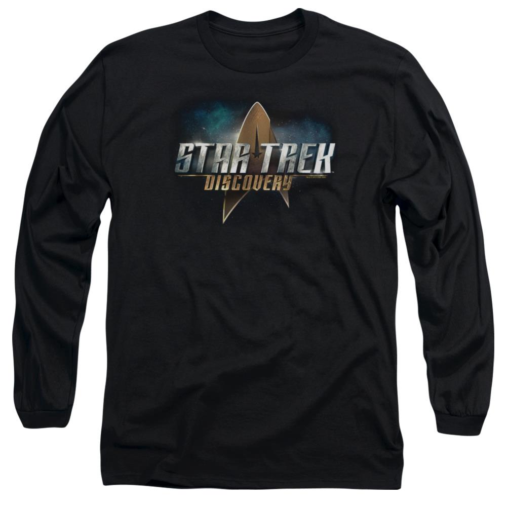 Star Trek Discovery Logo Men's 18/1 Cotton Long-Sleeve T-Shirt