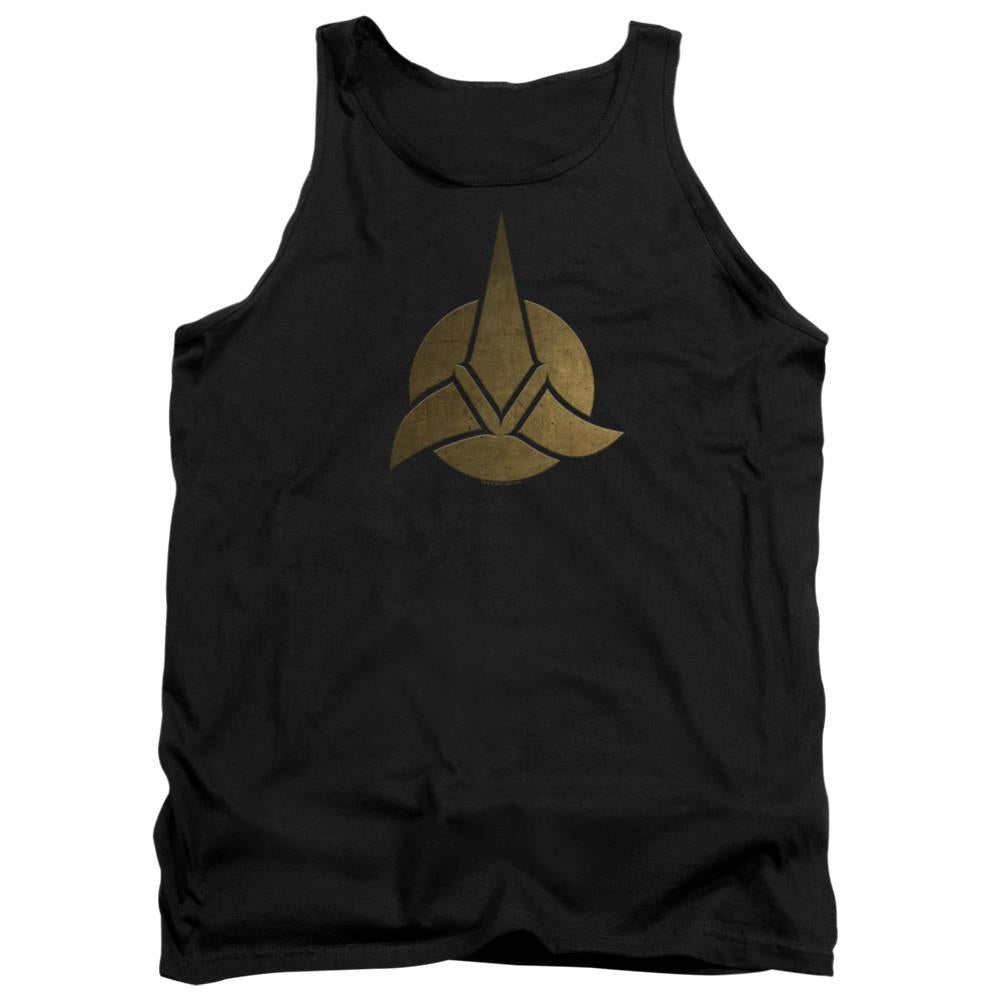 Star Trek Discovery Triquentra Men's 18/1 Cotton Tank Top