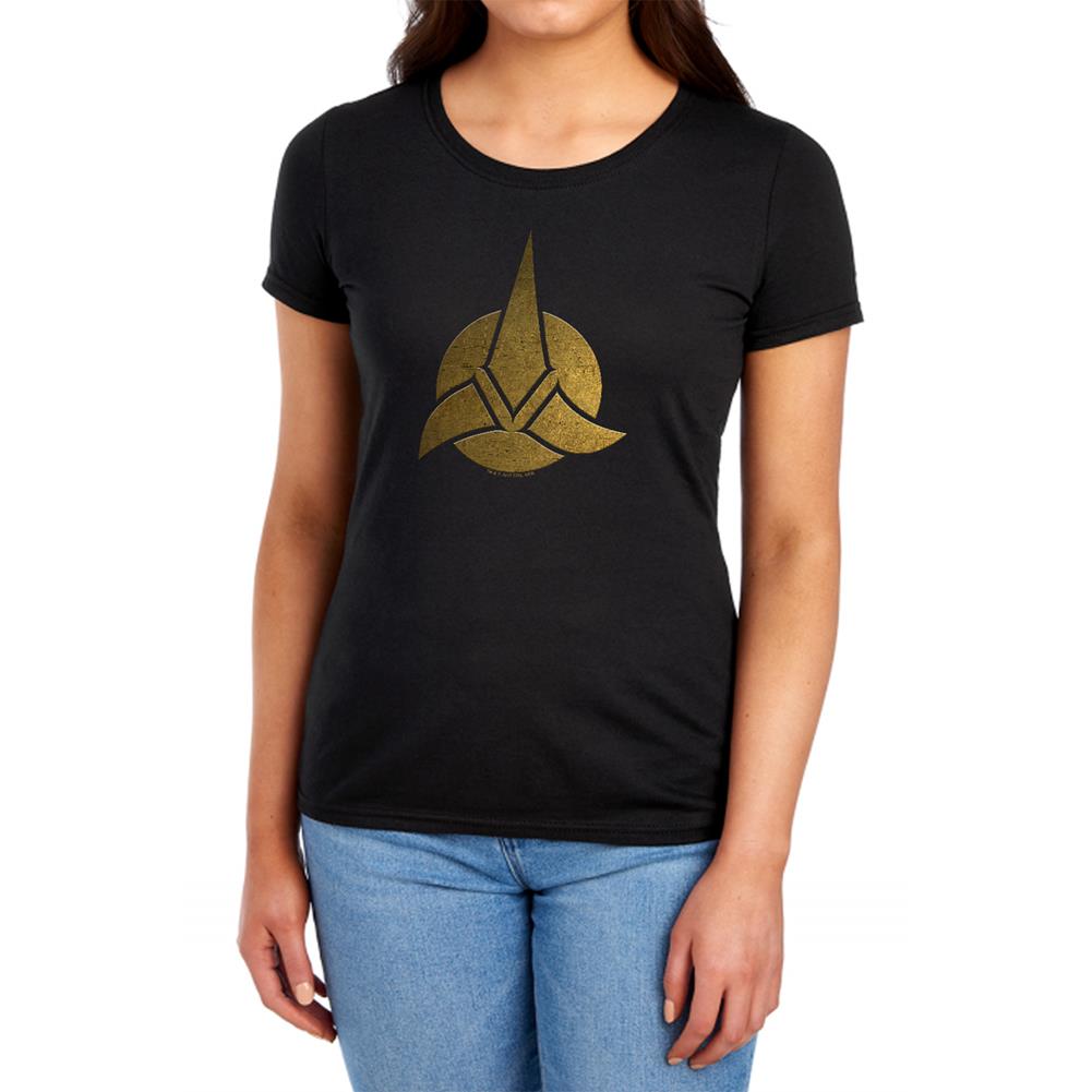 Star Trek Discovery Triquentra Women's 18/1 Cotton Short-Sleeve T-Shirt