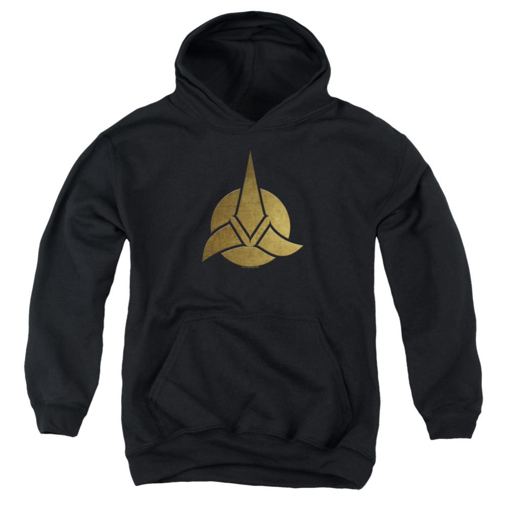 Star Trek Discovery Triquentra Youth Cotton Poly Pull-Over Hoodie