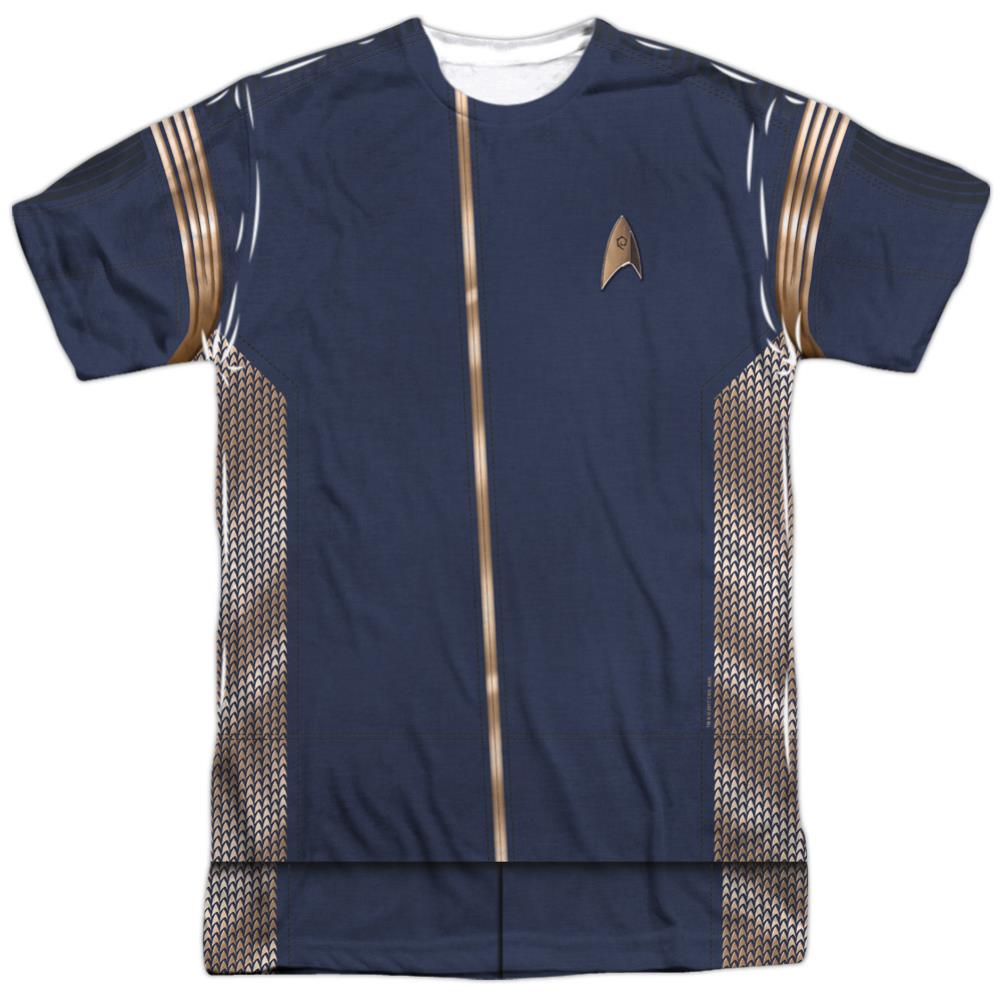 Star Trek Discovery Uniform Men's Regular Fit Polyester Short-Sleeve T-Shirt