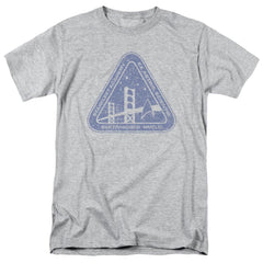 Star Trek Distressed Logo Men's 18/1 Cotton Short-Sleeve T-Shirt