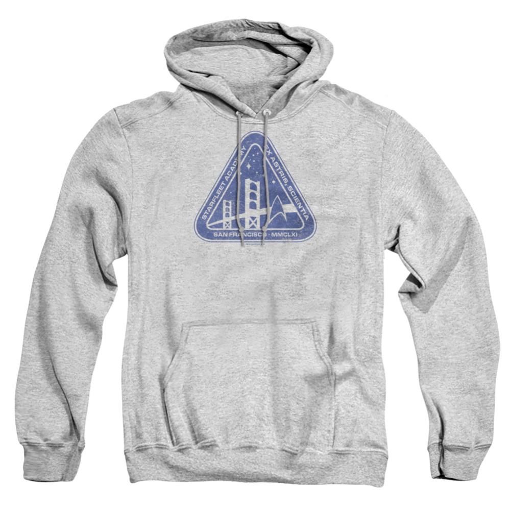 Star Trek Distressed Logo Men's Pull-Over 75 25 Poly Hoodie