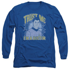 Star Trek Doctor Men's 18/1 Cotton Long-Sleeve T-Shirt