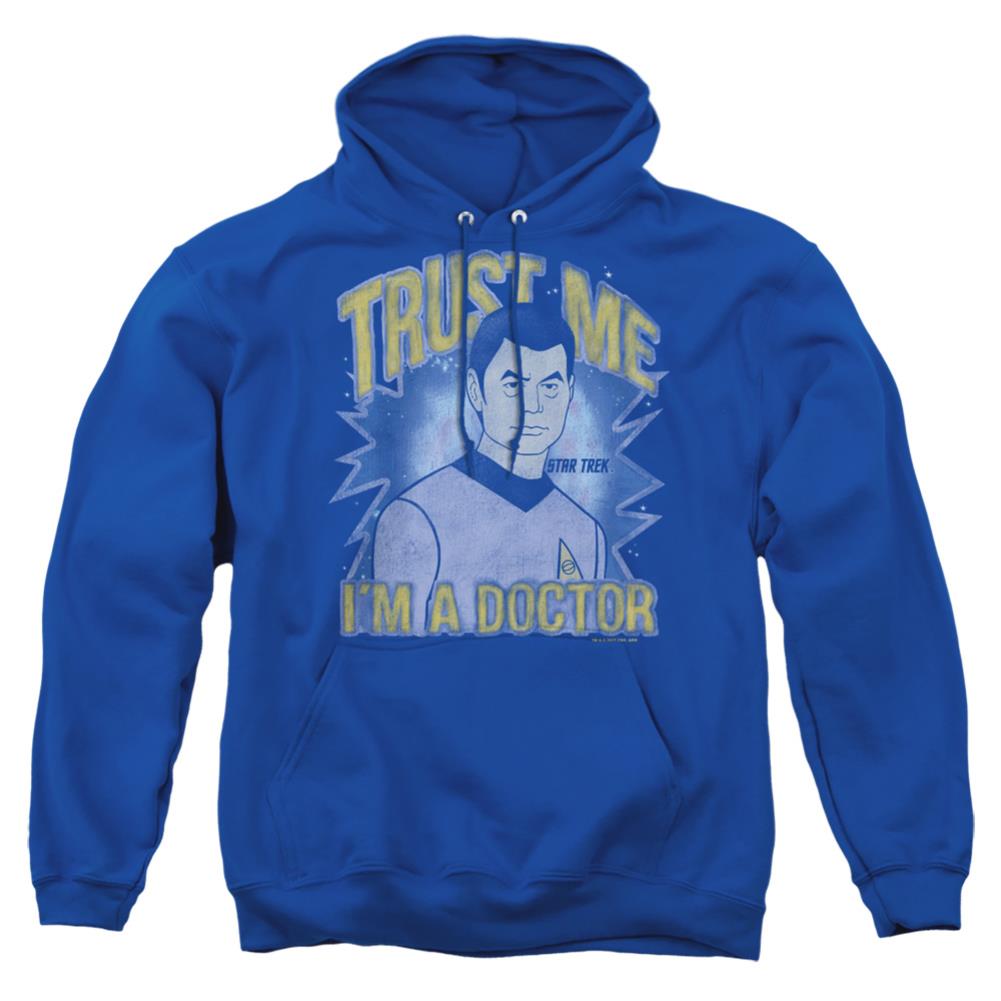 Star Trek Doctor Men's Pull-Over 75 25 Poly Hoodie