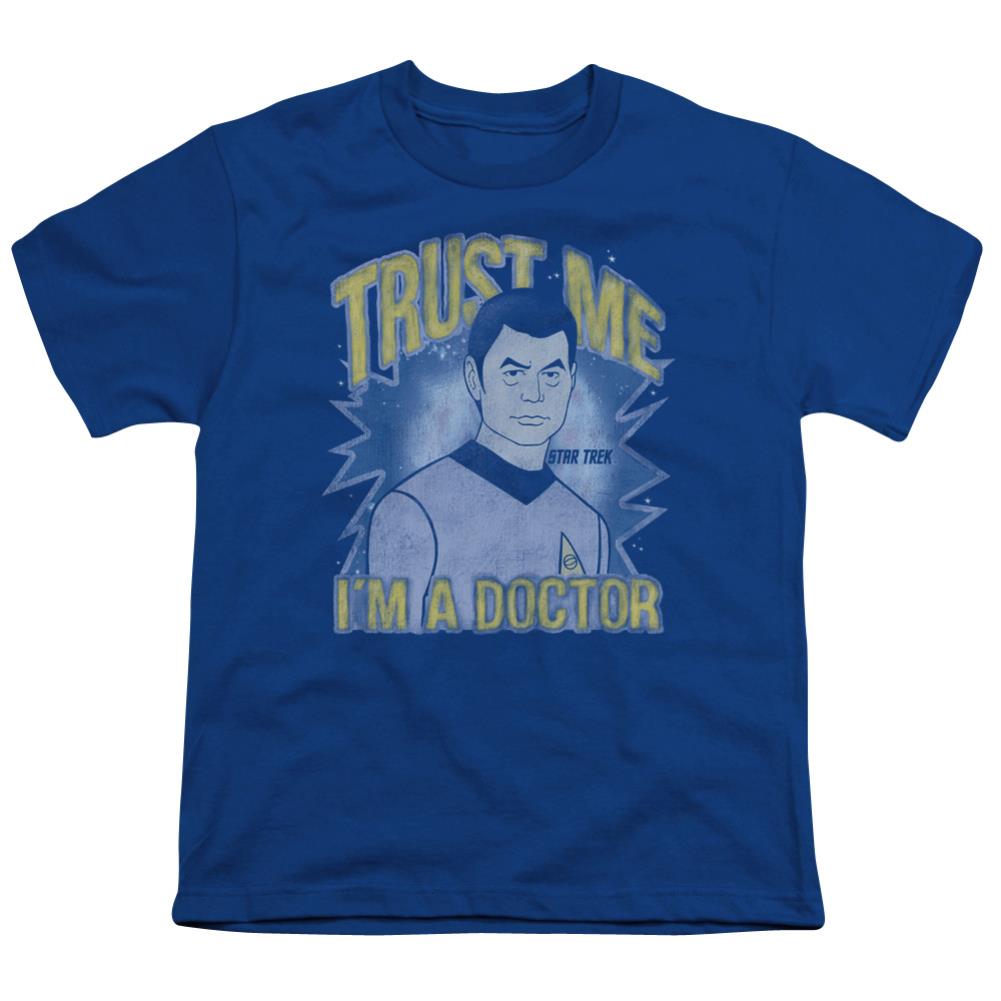 Star Trek Doctor Youth 18/1 100% Cotton Short-Sleeve T-Shirt