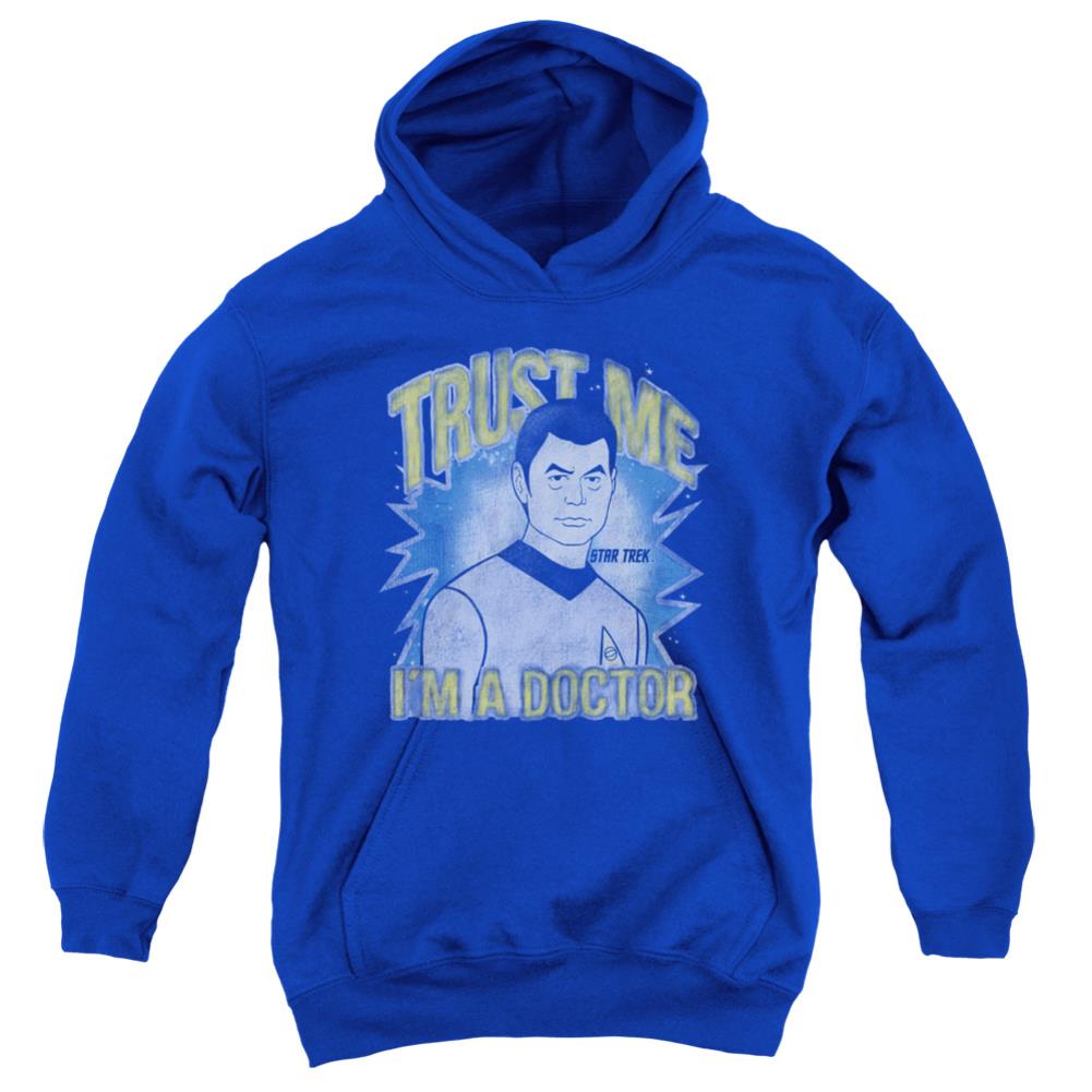 Star Trek Doctor Youth Cotton Poly Pull-Over Hoodie