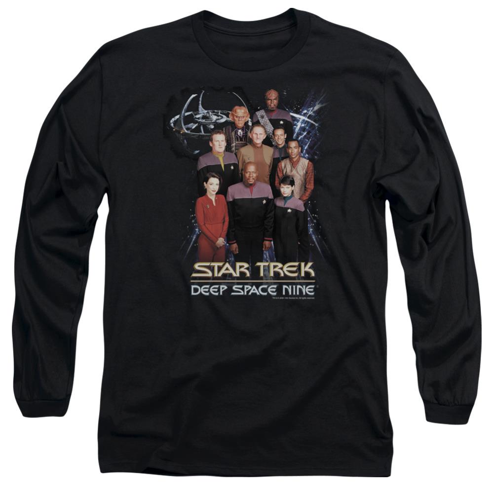 Star Trek DS9 Crew Men's 18/1 Cotton Long-Sleeve T-Shirt