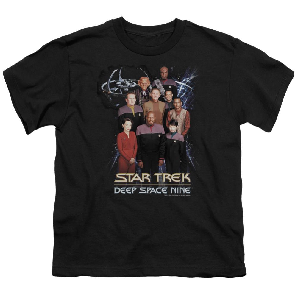 Star Trek DS9 Crew Youth 18/1 100% Cotton Short-Sleeve T-Shirt