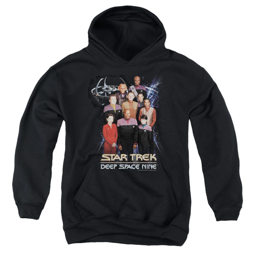 Star Trek DS9 Crew Youth Cotton Poly Pull-Over Hoodie