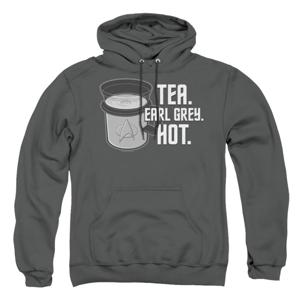 Star Trek Earl Grey Men's Pull-Over 75 25 Poly Hoodie