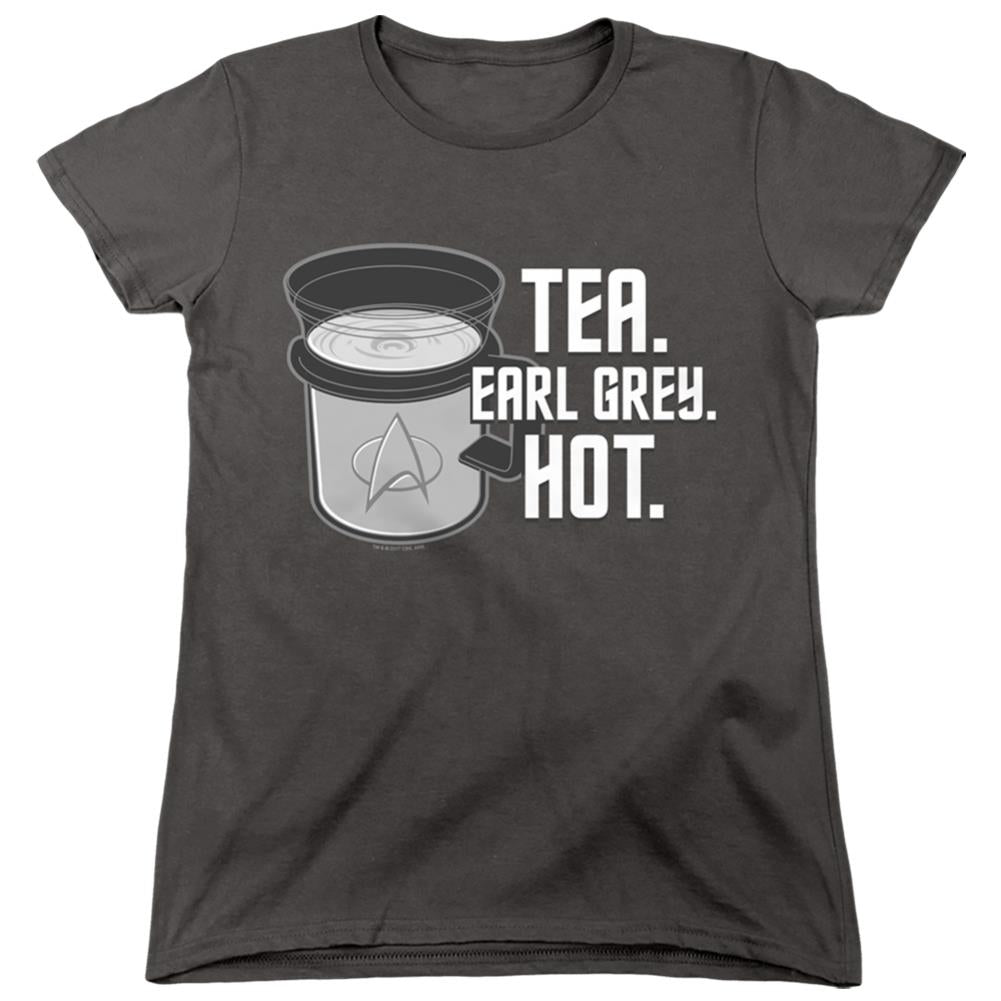 Star Trek Earl Grey Women's 18/1 Cotton Short-Sleeve T-Shirt