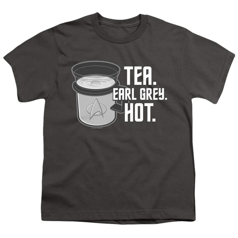 Star Trek Earl Grey Youth 18/1 100% Cotton Short-Sleeve T-Shirt