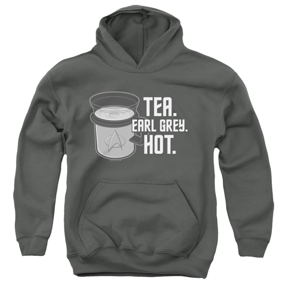 Star Trek Earl Grey Youth Cotton Poly Pull-Over Hoodie