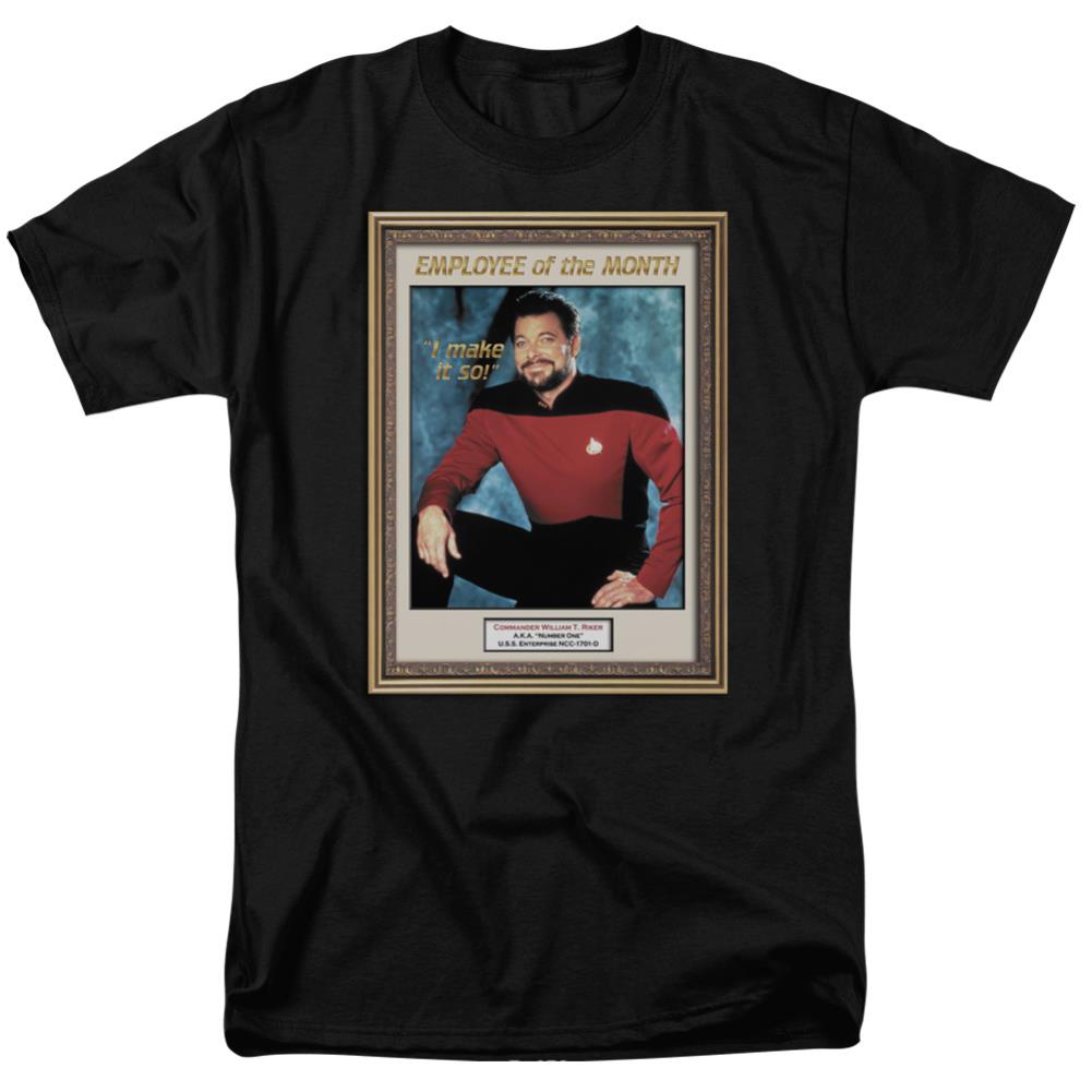 Star Trek Employee Of Month Men's 18/1 Cotton Short-Sleeve T-Shirt