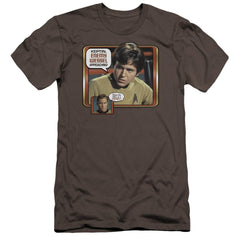 Star Trek Enemy Wessel Men's Ultra-Soft 30/1 Cotton Slim Short-Sleeve T-Shirt