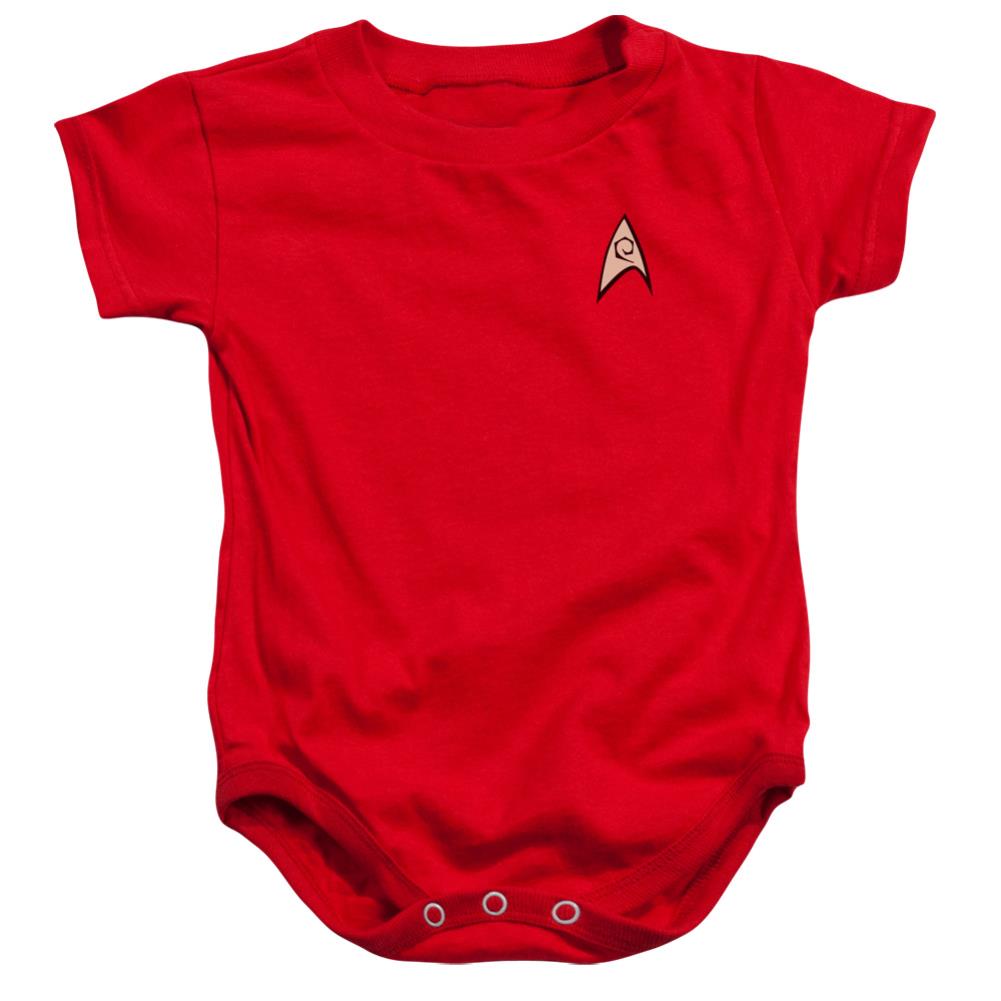 Star Trek Engineering Uniform Infant's Cotton SS Snapsuit