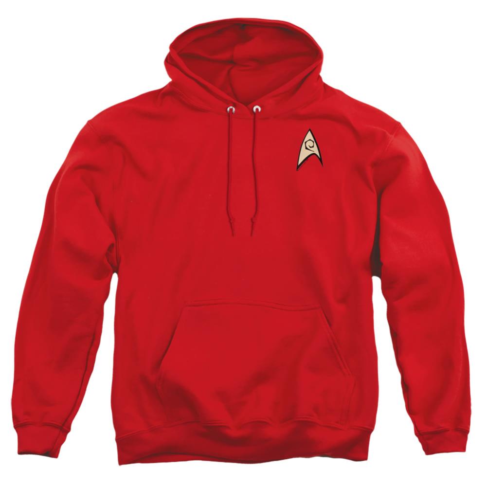 Star Trek Engineering Uniform Men's Pull-Over 75 25 Poly Hoodie