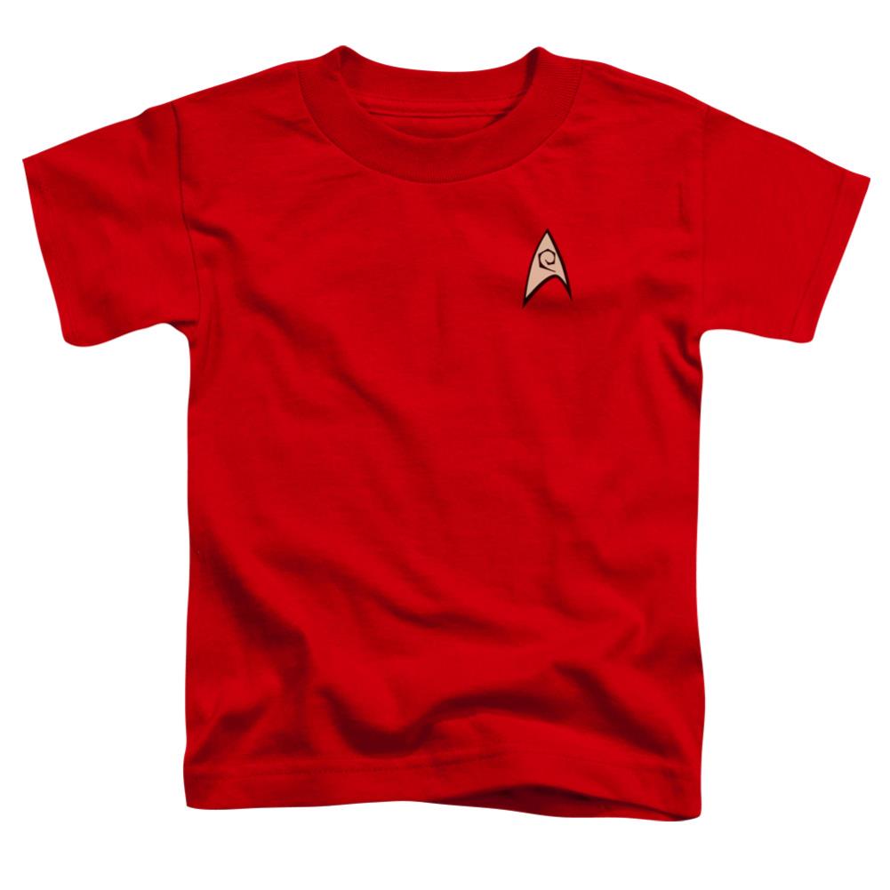 Star Trek Engineering Uniform Toddler 18/1 Cotton Short-Sleeve T-Shirt