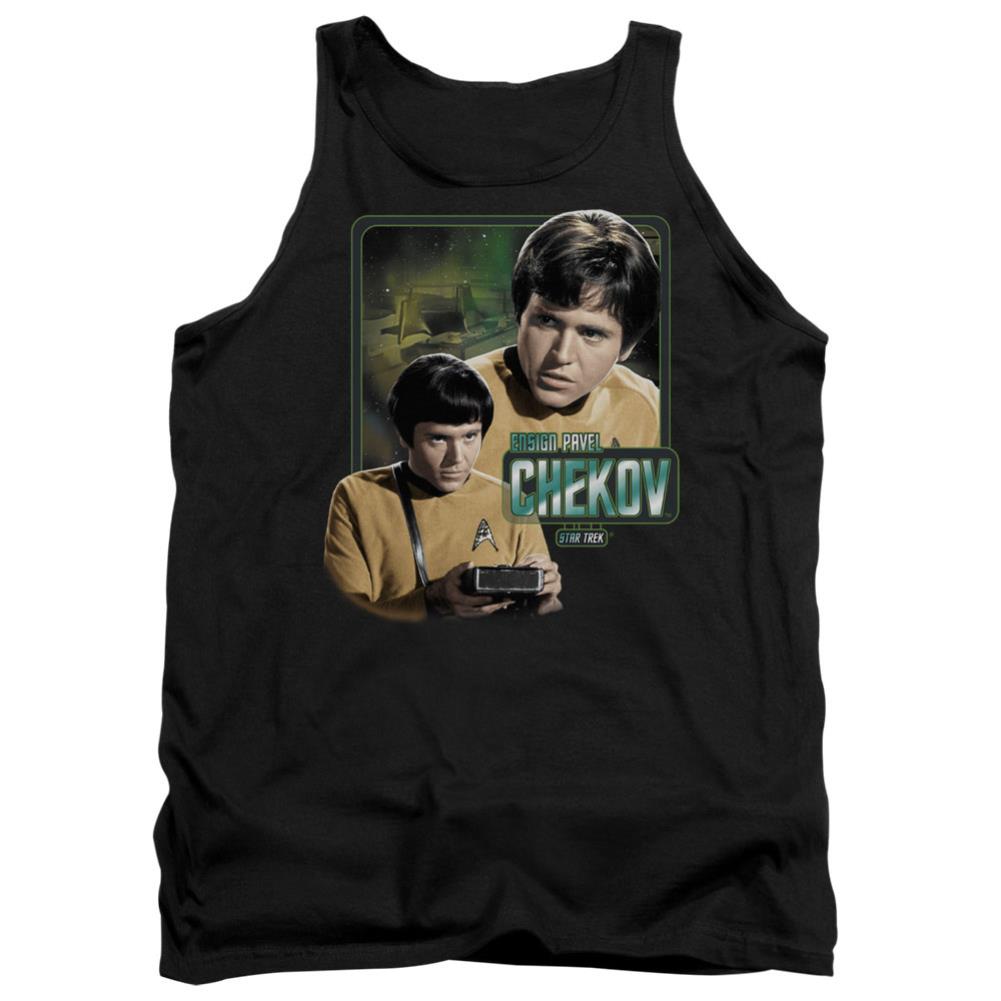 Star Trek Ensign Chekov Men's 18/1 Cotton Tank Top