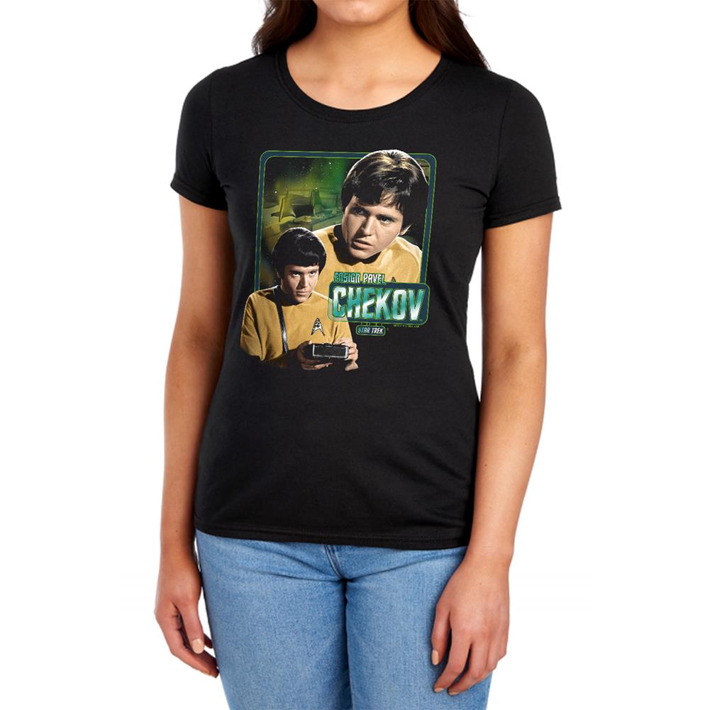 Star Trek Ensign Chekov Women's 18/1 Cotton Short-Sleeve T-Shirt