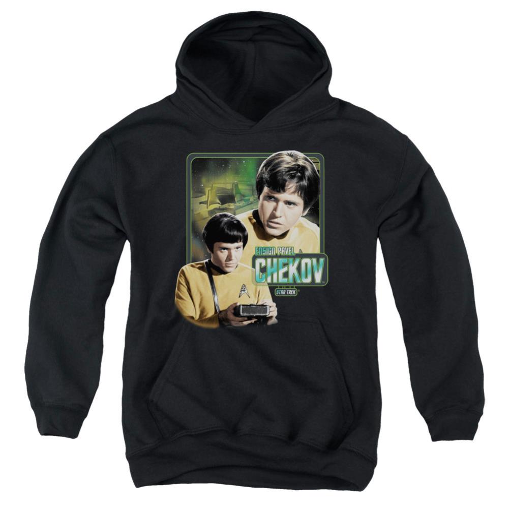 Star Trek Ensign Chekov Youth Cotton Poly Pull-Over Hoodie