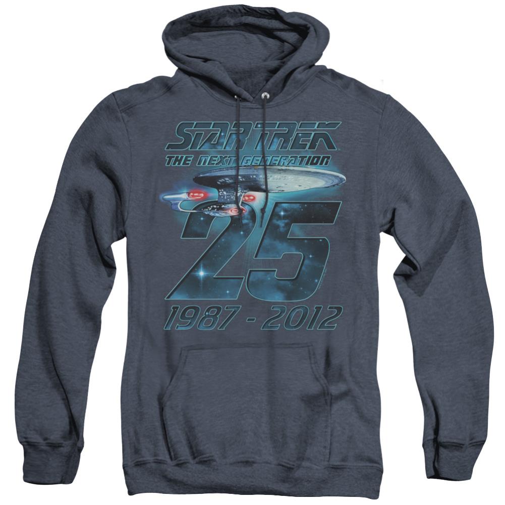 Star Trek Enterprise 25 Men's Pull-Over Hoodie