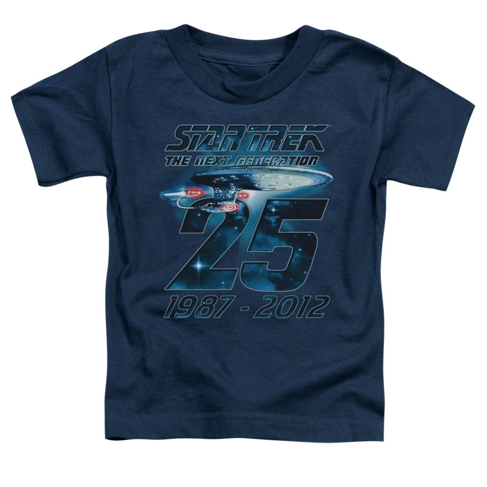 Star Trek Enterprise 25 Toddler 18/1 Cotton Short-Sleeve T-Shirt