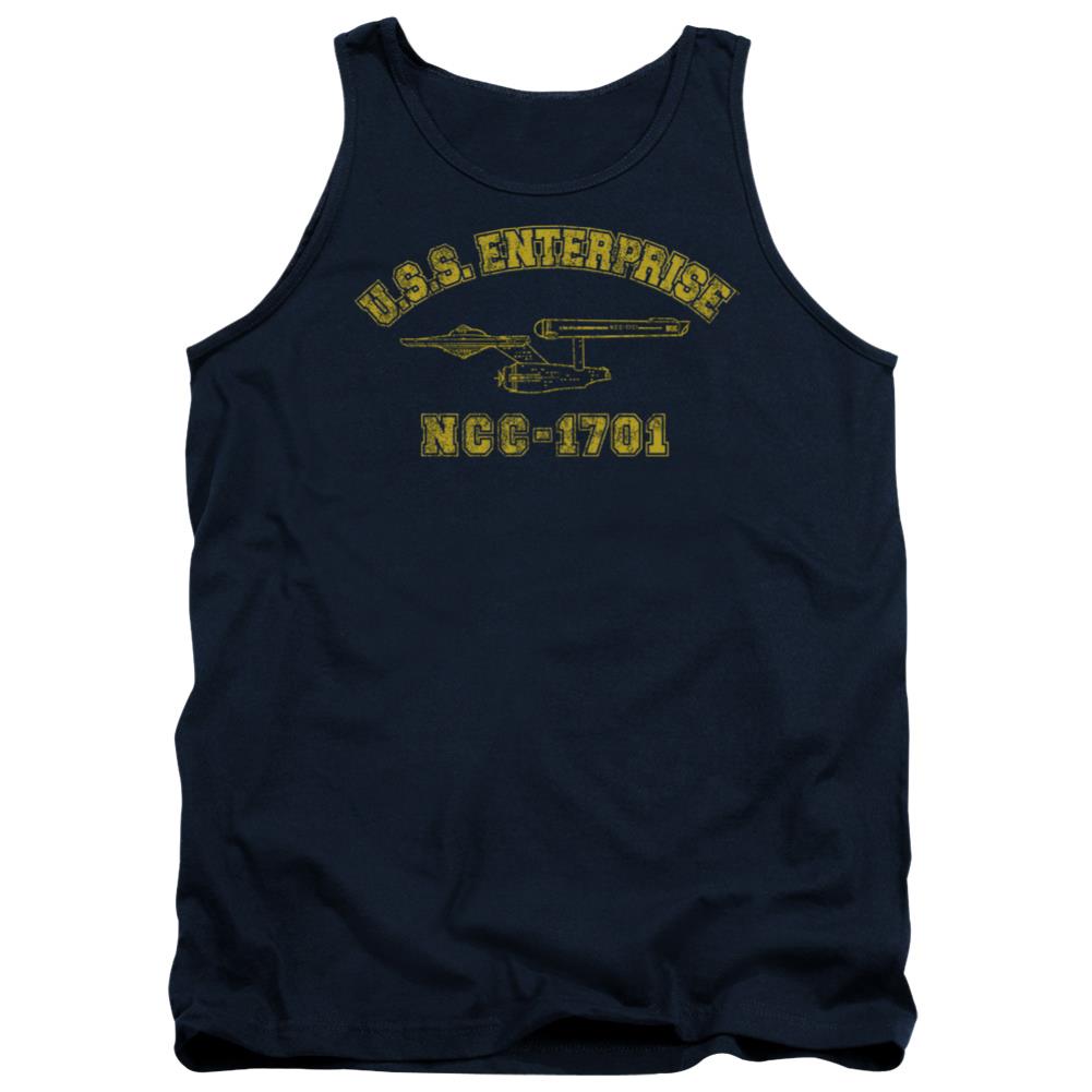 Star Trek Enterprise Athletic Men's 18/1 Cotton Tank Top