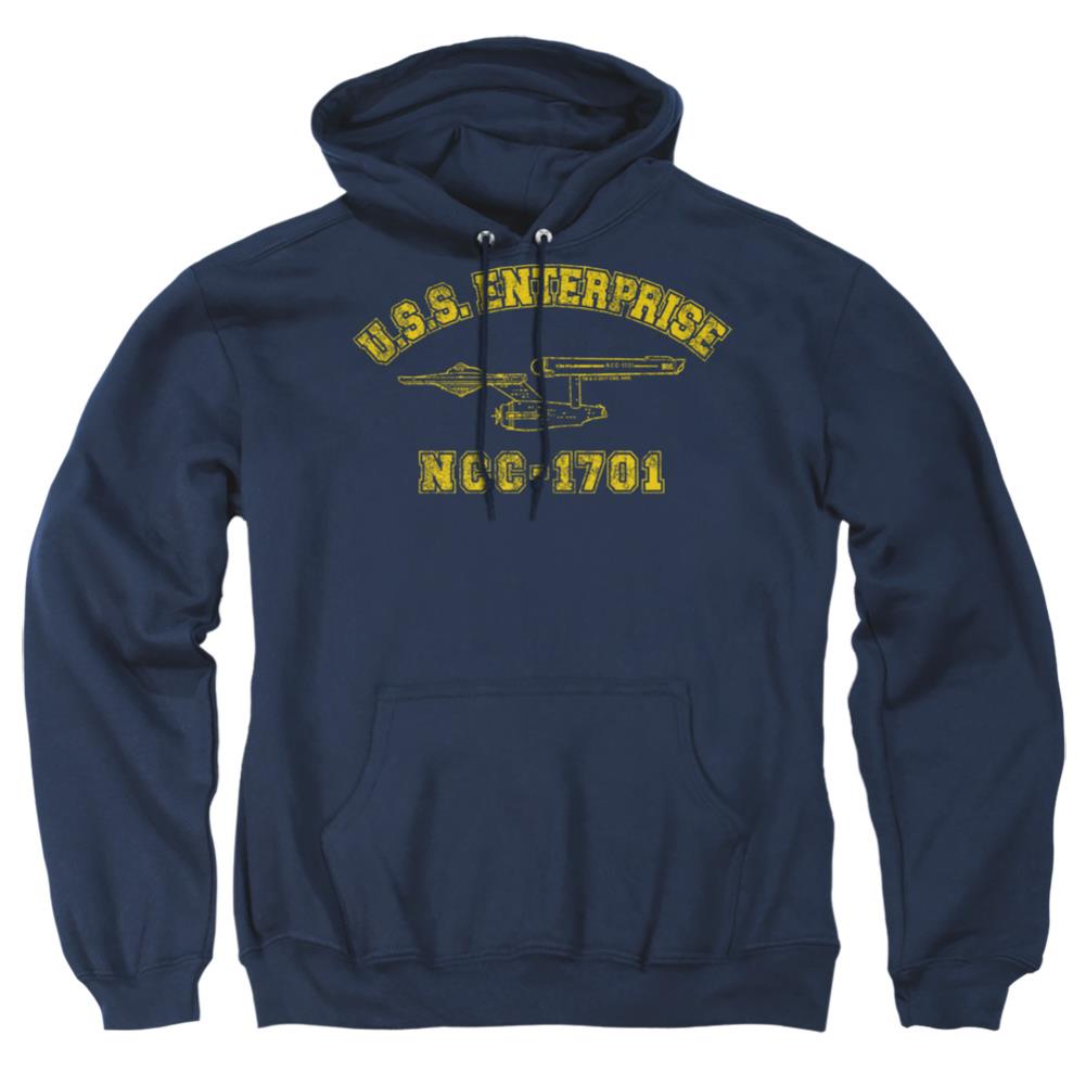 Star Trek Enterprise Athletic Men's Pull-Over 75 25 Poly Hoodie