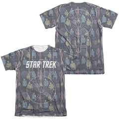 Star Trek Enterprise Crew Men's Regular Fit Poly Cotton Short-Sleeve T-Shirt