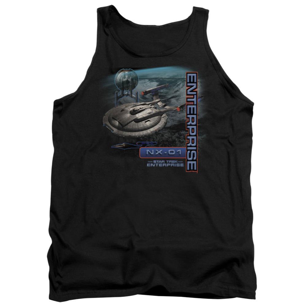 Star Trek Enterprise NX-01 Men's 18/1 Cotton Tank Top