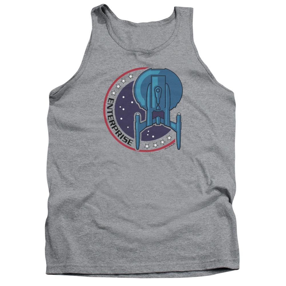 Star Trek Enterprise Patch Men's 18/1 Cotton Tank Top