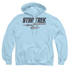 Star Trek Entreprise Logo Men's Pull-Over 75 25 Poly Hoodie
