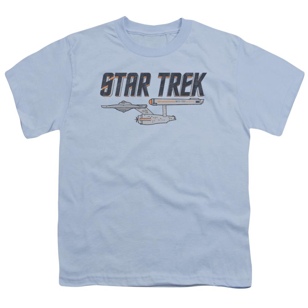 Star Trek Entreprise Logo Youth 18/1 100% Cotton Short-Sleeve T-Shirt