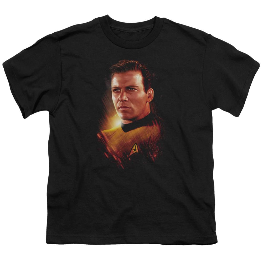 Star Trek Epic Kirk Youth 18/1 100% Cotton Short-Sleeve T-Shirt