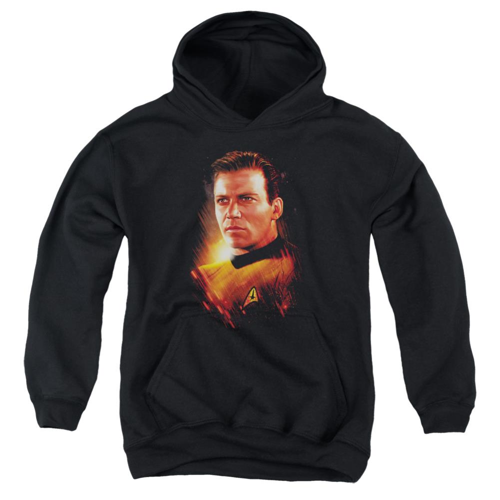 Star Trek Epic Kirk Youth Cotton Poly Pull-Over Hoodie