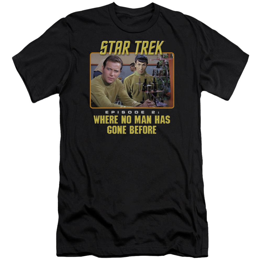 Star Trek Episode 2 Men's Ultra-Soft 30/1 Cotton Slim Short-Sleeve T-Shirt