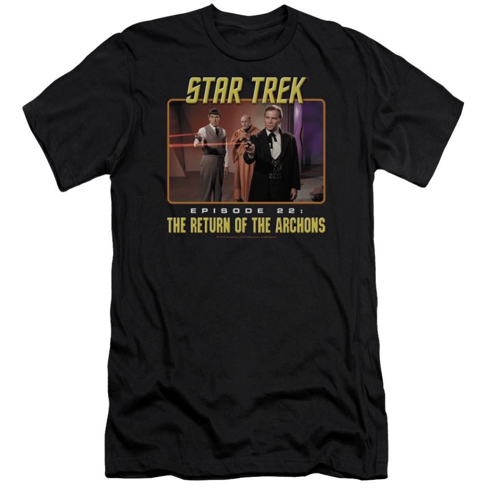 Star Trek Episode 22 Men's Ultra-Soft 30/1 Cotton Slim Short-Sleeve T-Shirt