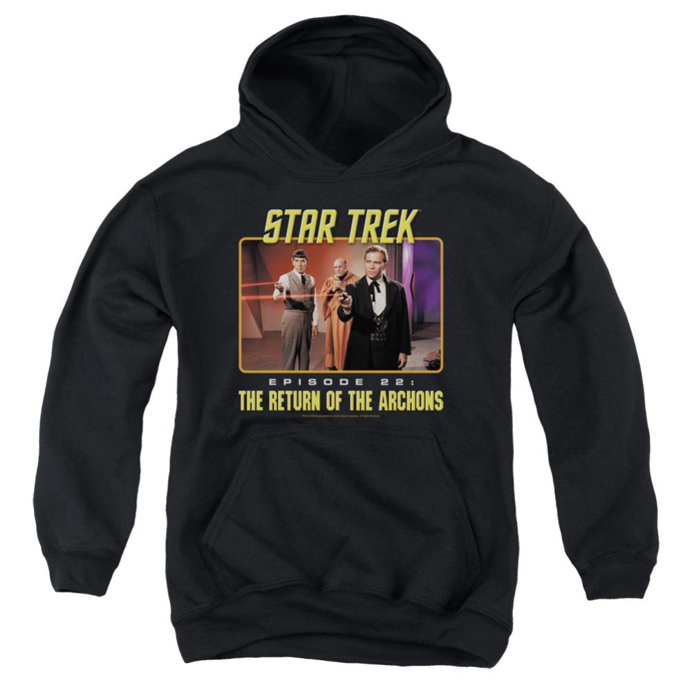 Star Trek Episode 22 Youth Cotton Poly Pull-Over Hoodie