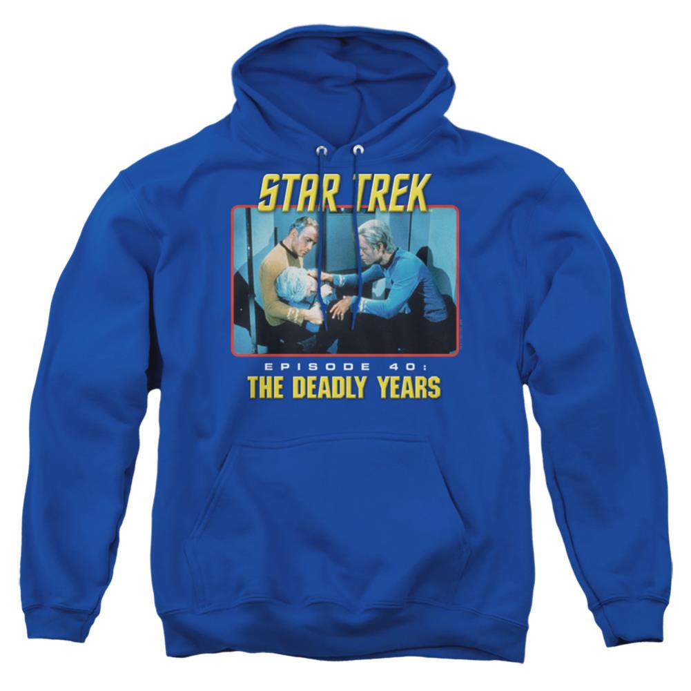 Star Trek Episode 40 Men's Pull-Over 75 25 Poly Hoodie