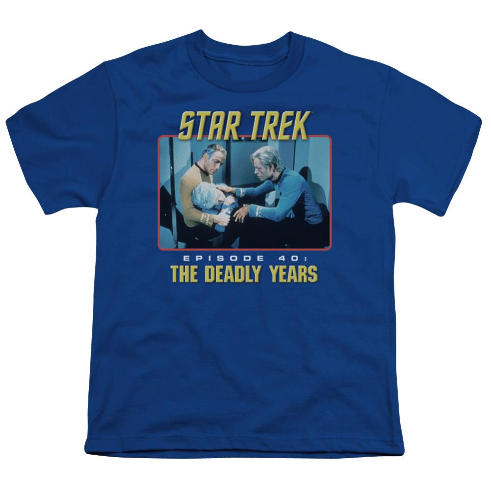 Star Trek Episode 40 Youth 18/1 100% Cotton Short-Sleeve T-Shirt