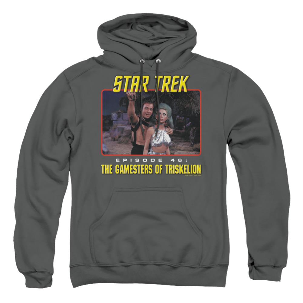Star Trek Episode 46 Men's Pull-Over 75 25 Poly Hoodie